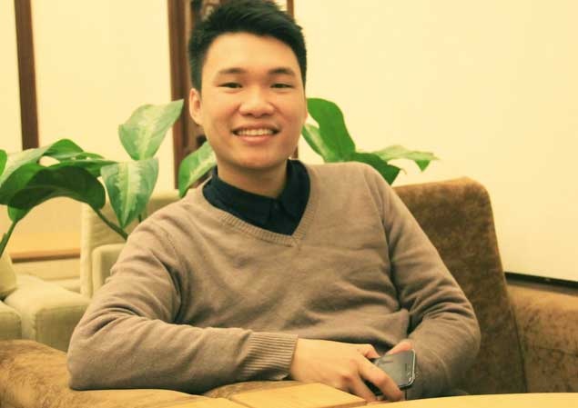 Chuyen lap nghiep cua giam doc 9X thich theu thua, may va hinh anh