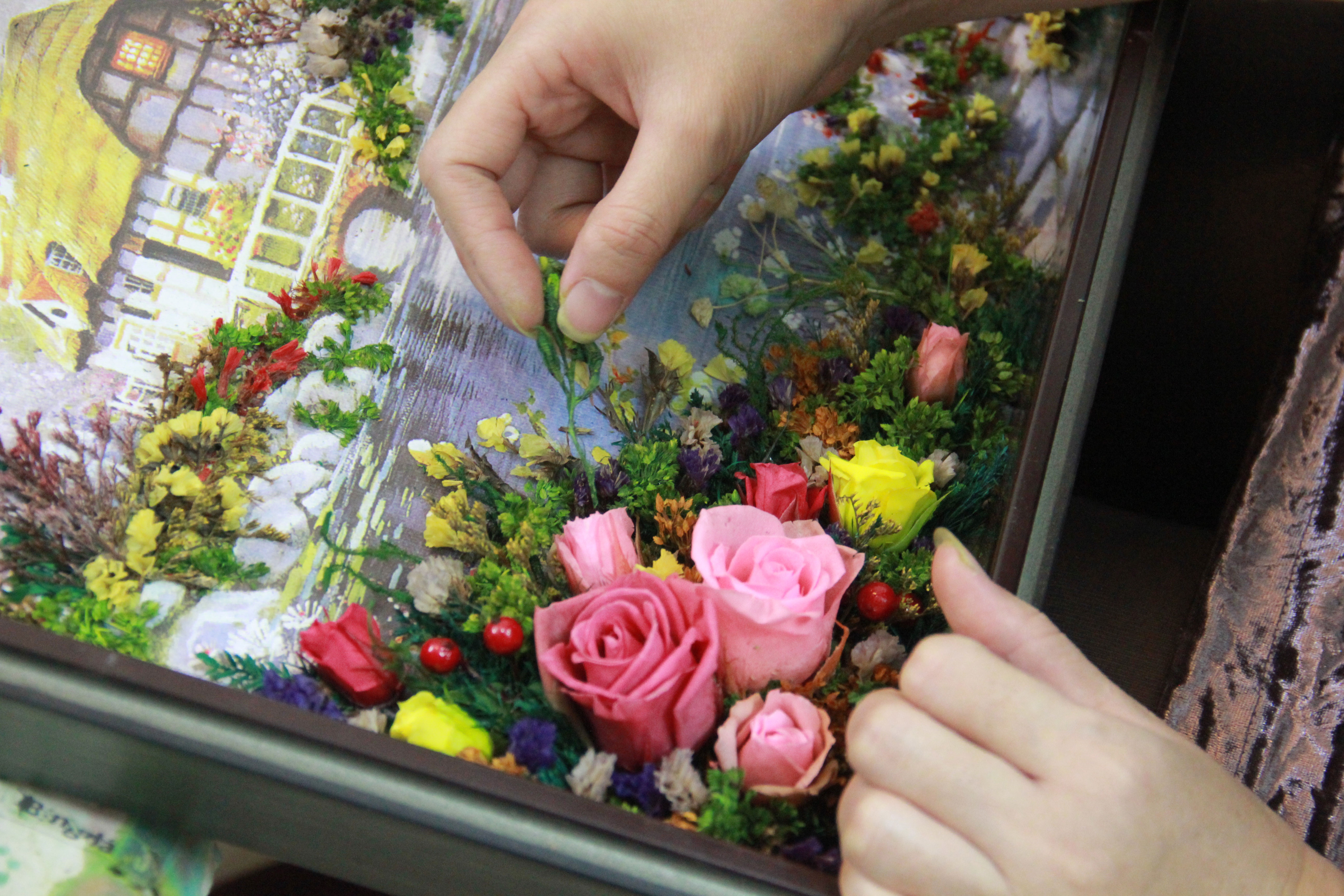 10 trieu dong mot buc tranh 3D hoa kho dip 8/3 hinh anh