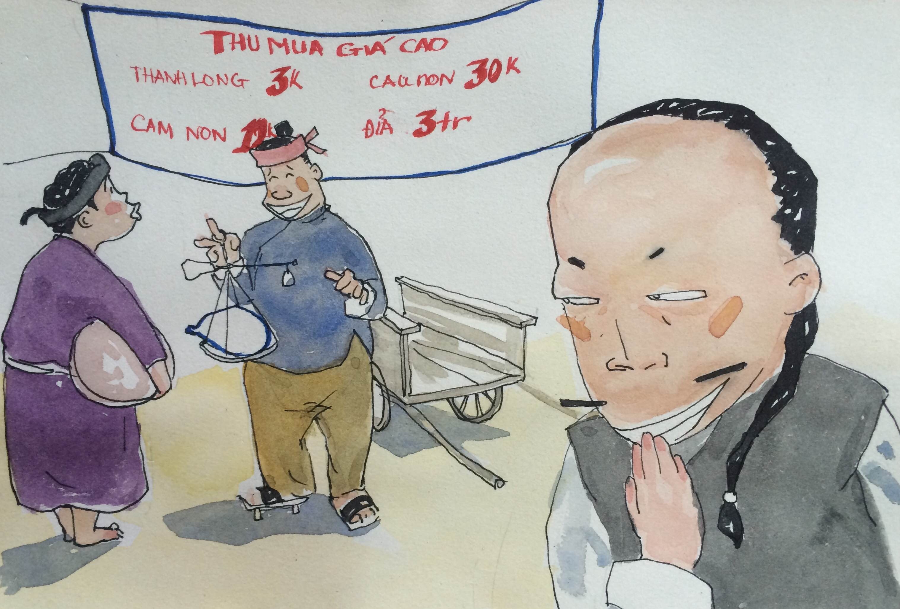 Manh khoe thuong lai Trung Quoc thu mua nong san Viet hinh anh