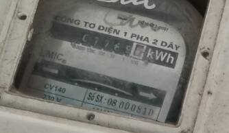 Nhân viên ghi nhầm số công tơ. Ảnh: NVCC.