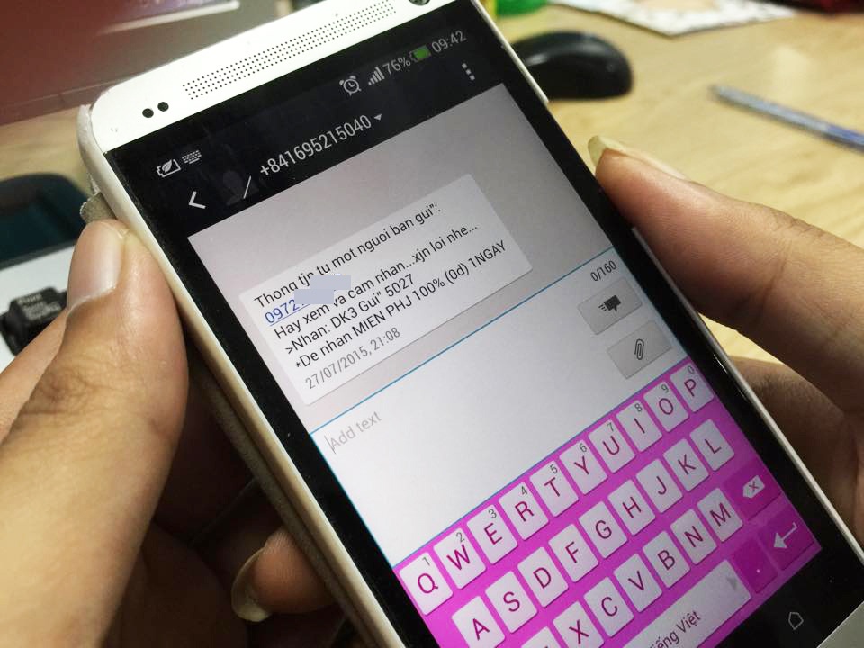 Phan mem gui tin nhan rac gia 1,5 trieu dong tren cho mang hinh anh