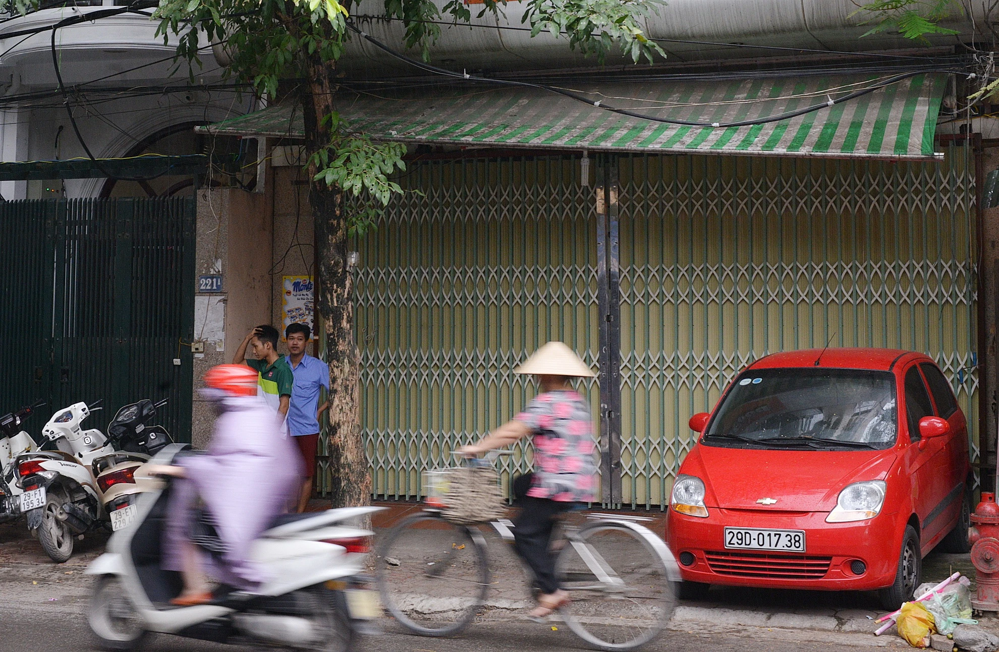 Cơ sở 2 của Bảo Phương tạm đóng cửa.  Ảnh: Lê Hiếu.