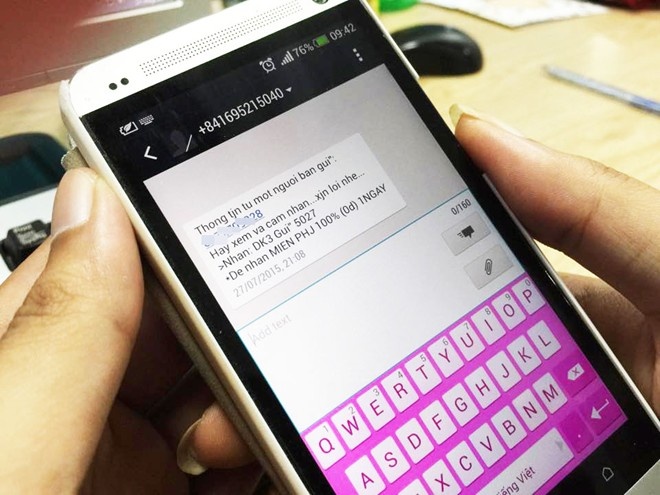 Da den luc siet chat tin nhan rac hinh anh