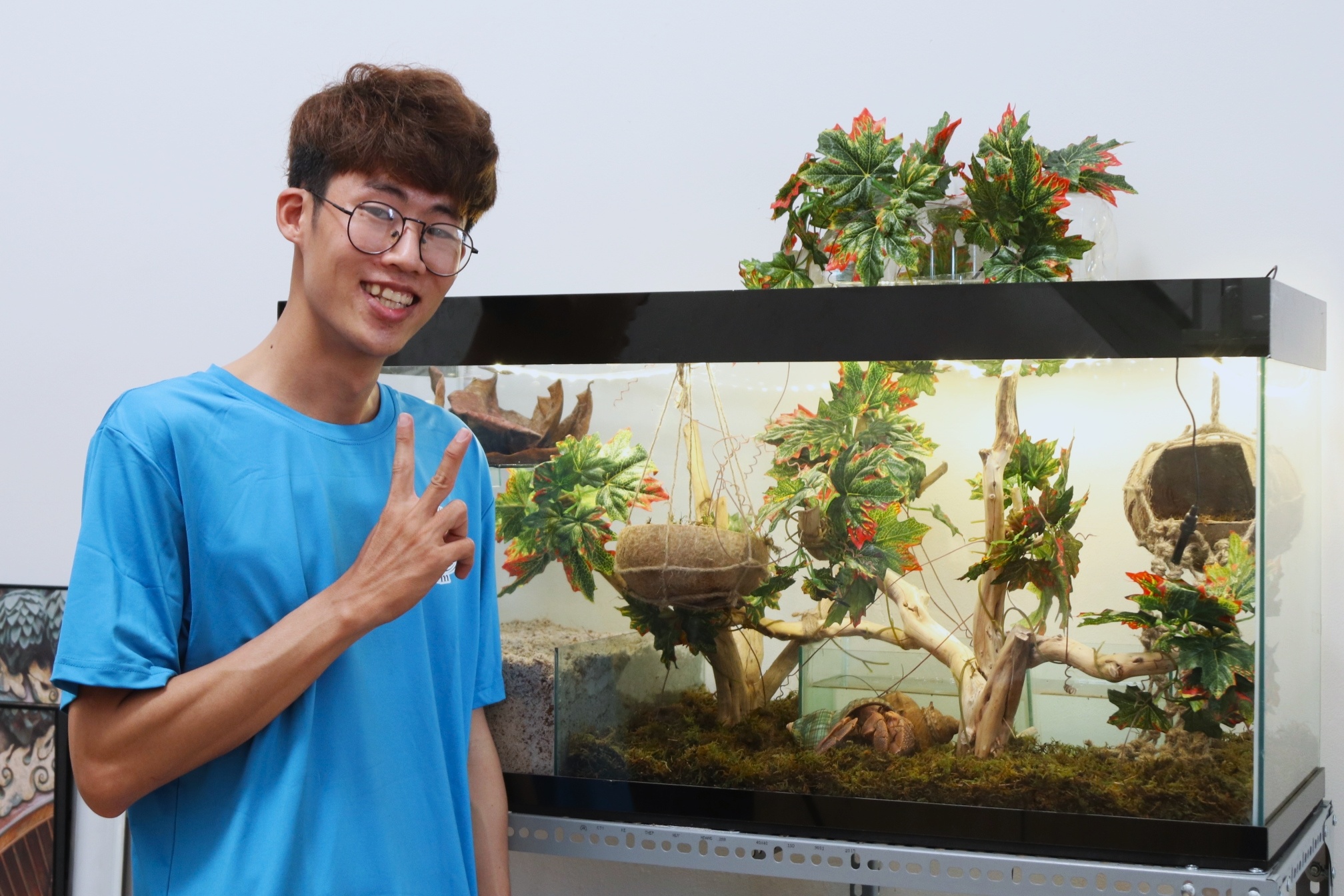 Nuoi cua lam thu cung o TP.HCM hinh anh