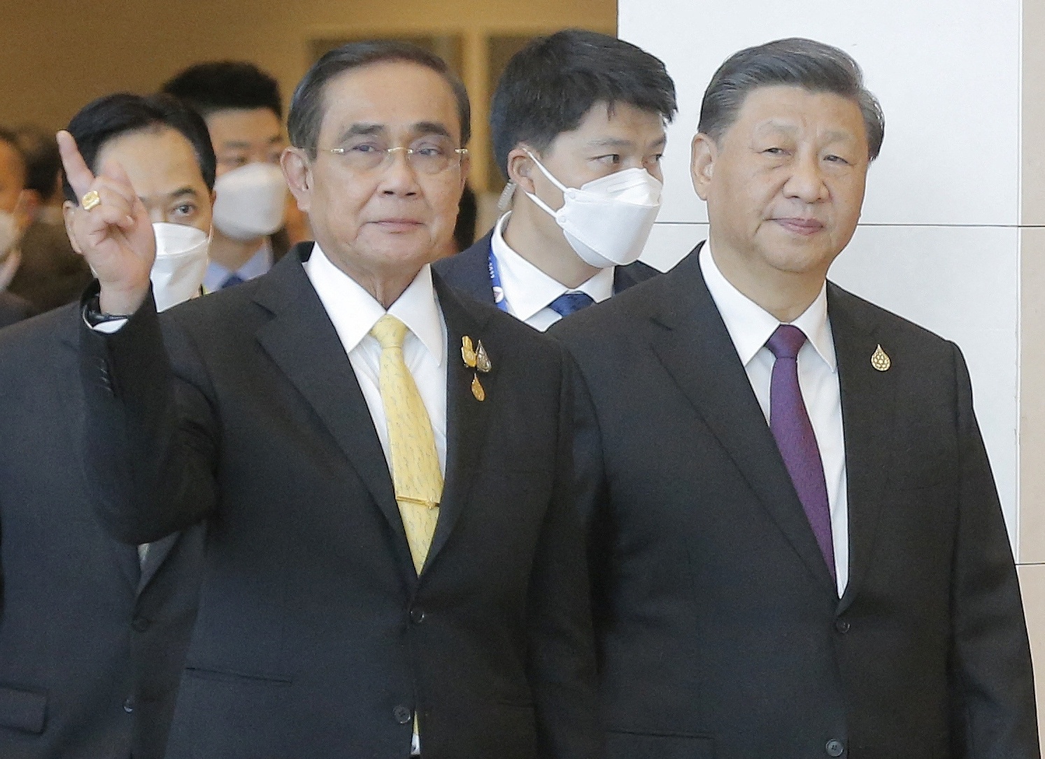 Zing tu Bangkok: Cac lanh dao toi Hoi nghi APEC hinh anh