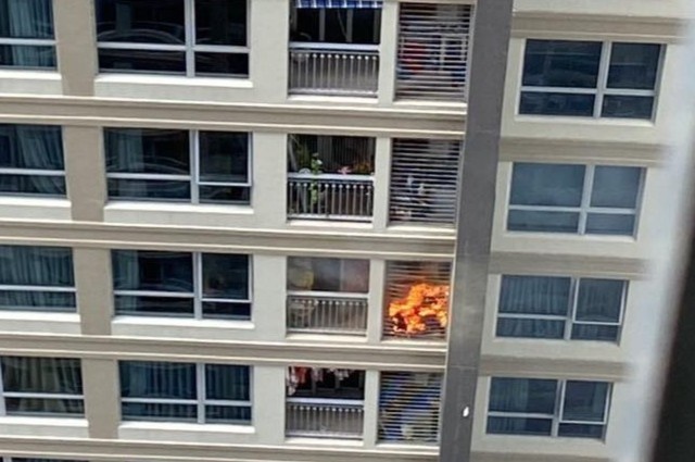 Canh bao chay no o cac chung cu o TP.HCM anh 1