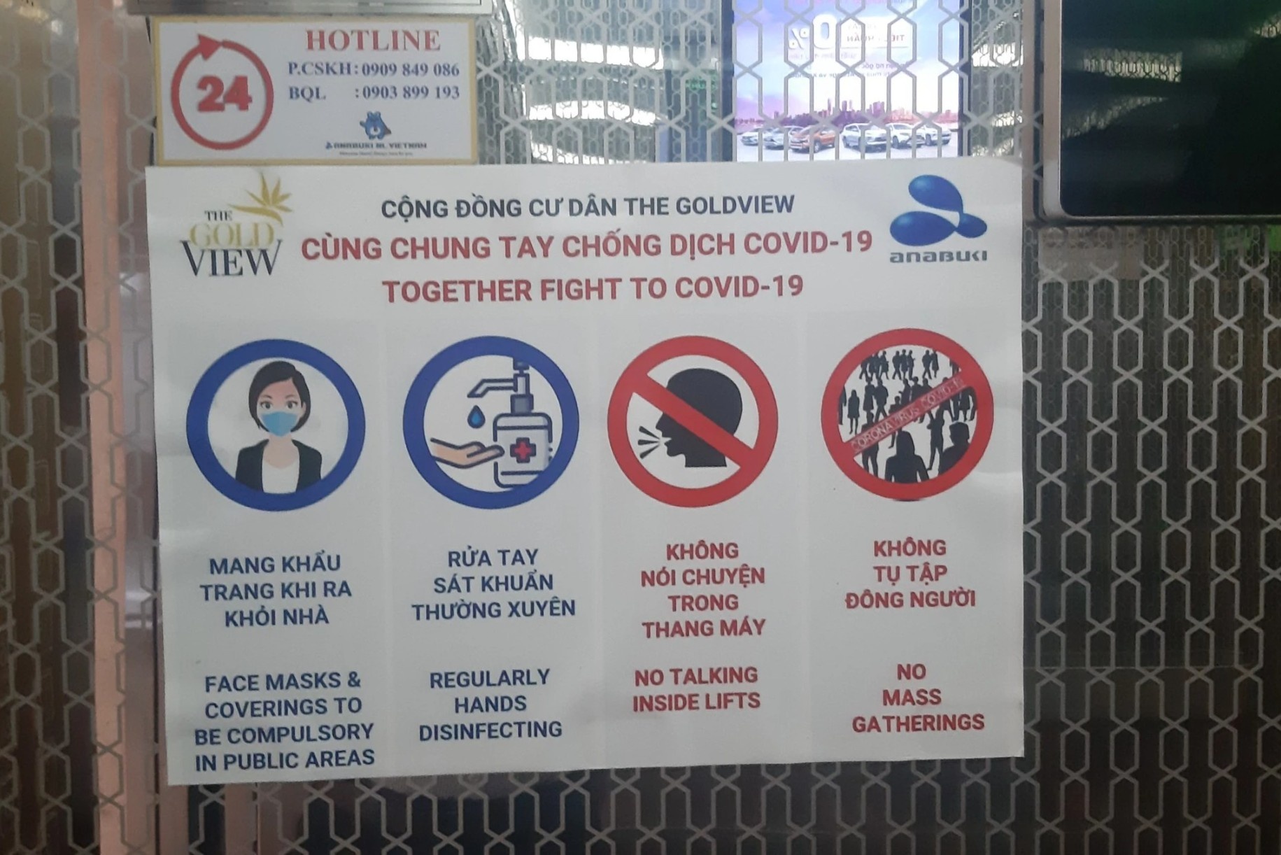 Chung cu siet chat phong dich anh 1