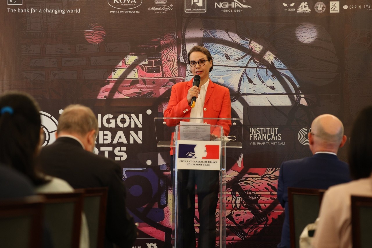 Nhieu tranh tuong kho lon duoc ve tai TP.HCM anh 2