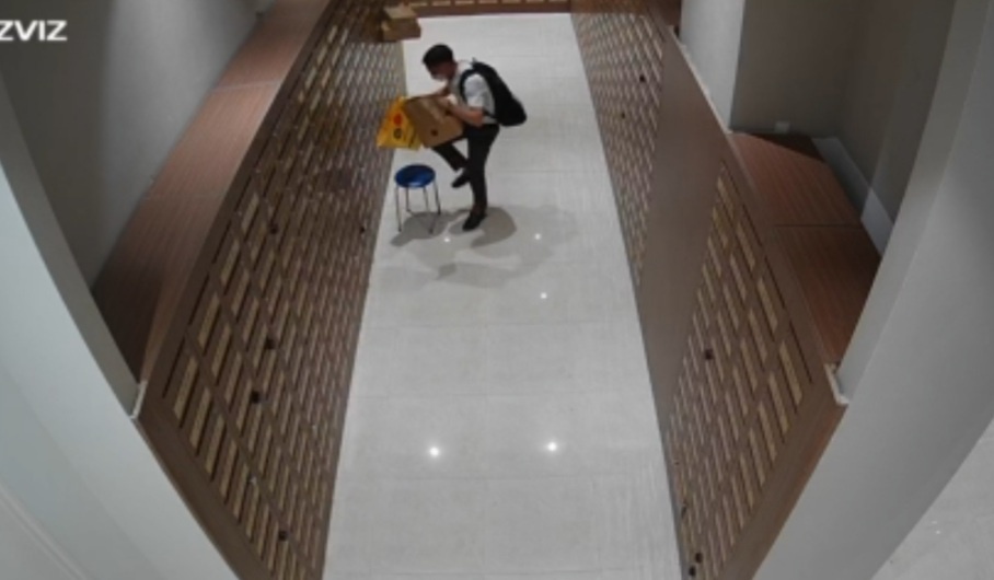 trom do o hom thu cua chung cu anh 1