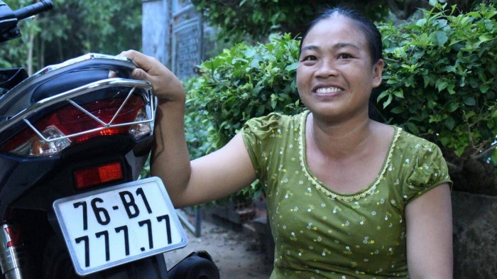 Xe may bien ngu quy 7 o Quang Ngai duoc ban voi gia 'khung' hinh anh