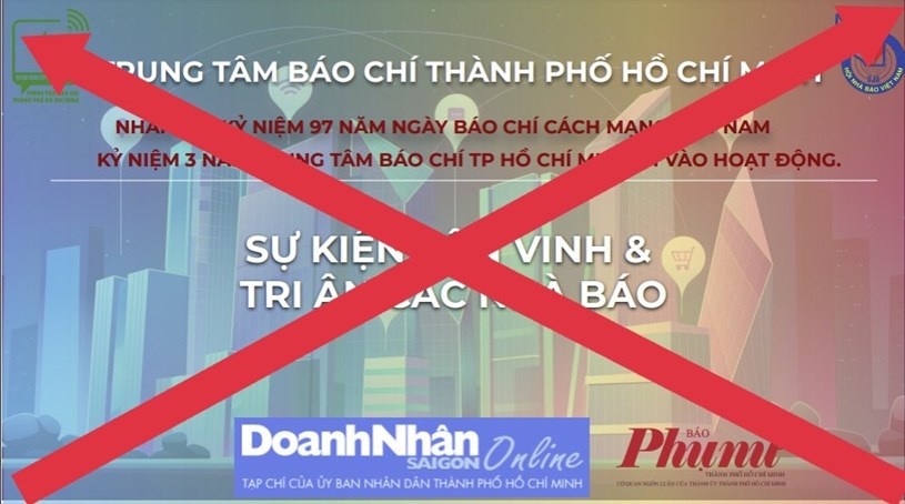 Gia mao Trung tam Bao chi TP.HCM keu goi tai tro ton vinh nha bao hinh anh