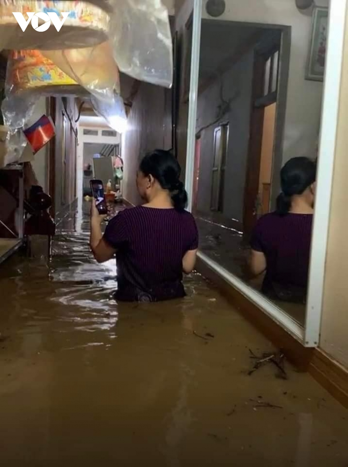 Mua lon di thuong xuat hien giua dem 'that tich' tai Lao Cai anh 5