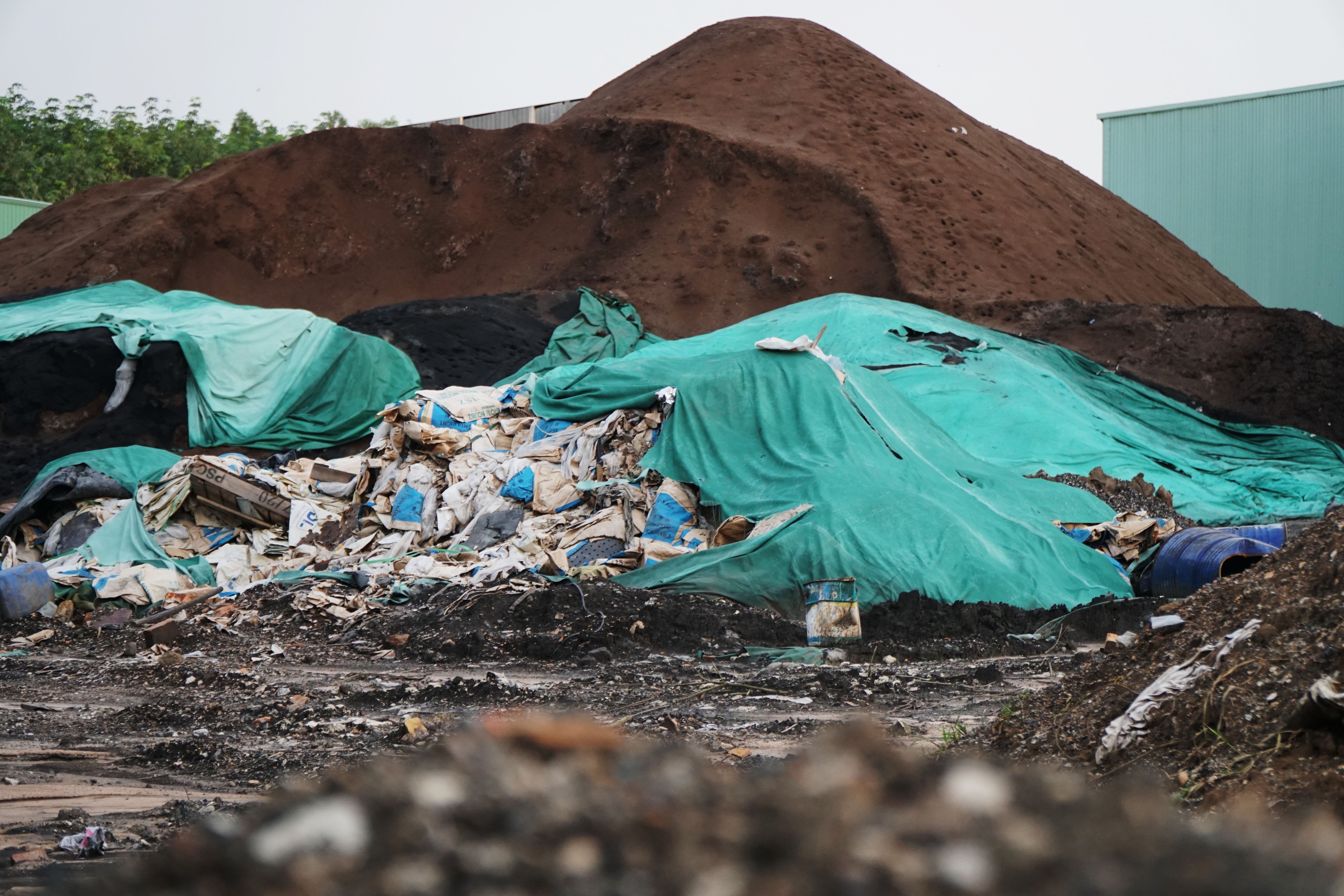 Bai chon rac thai anh 1