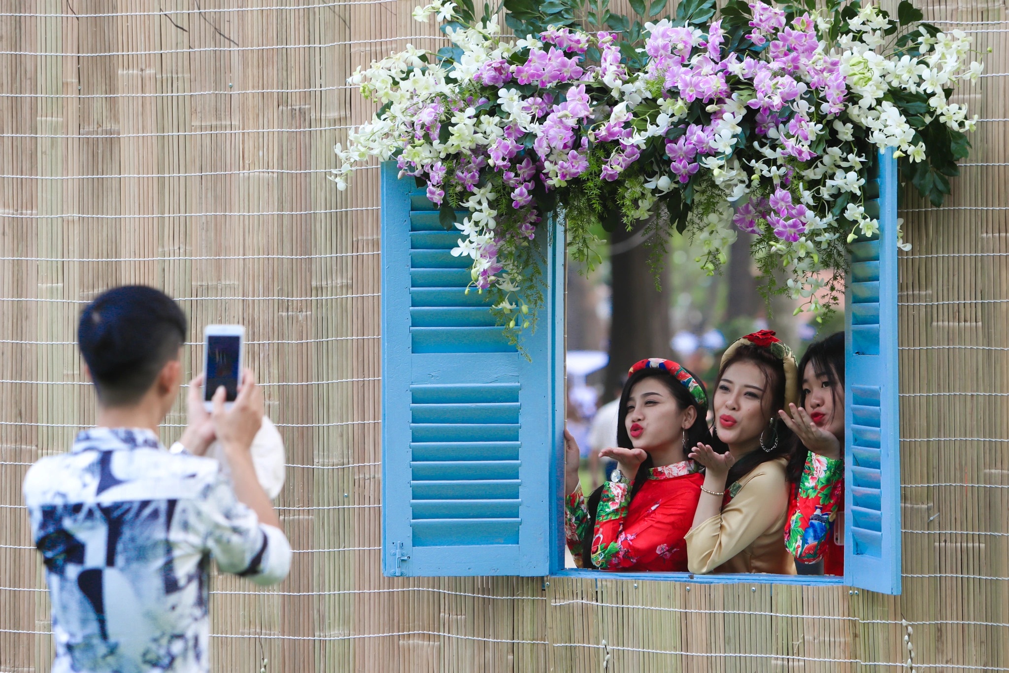 Hoa xuan Tao Dan 2023 anh 1