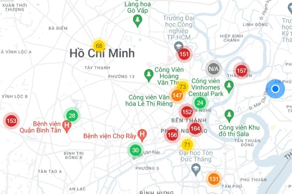 thoi tiet TP.HCM anh 1