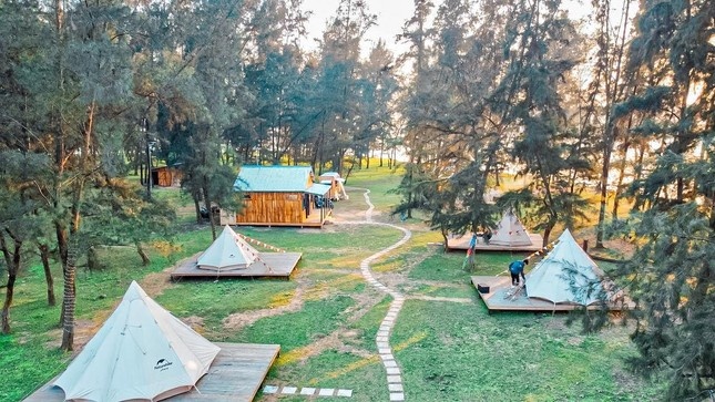 Khu du lich trai nghiem don khach 'chui' khi chua duoc cap phep hinh anh