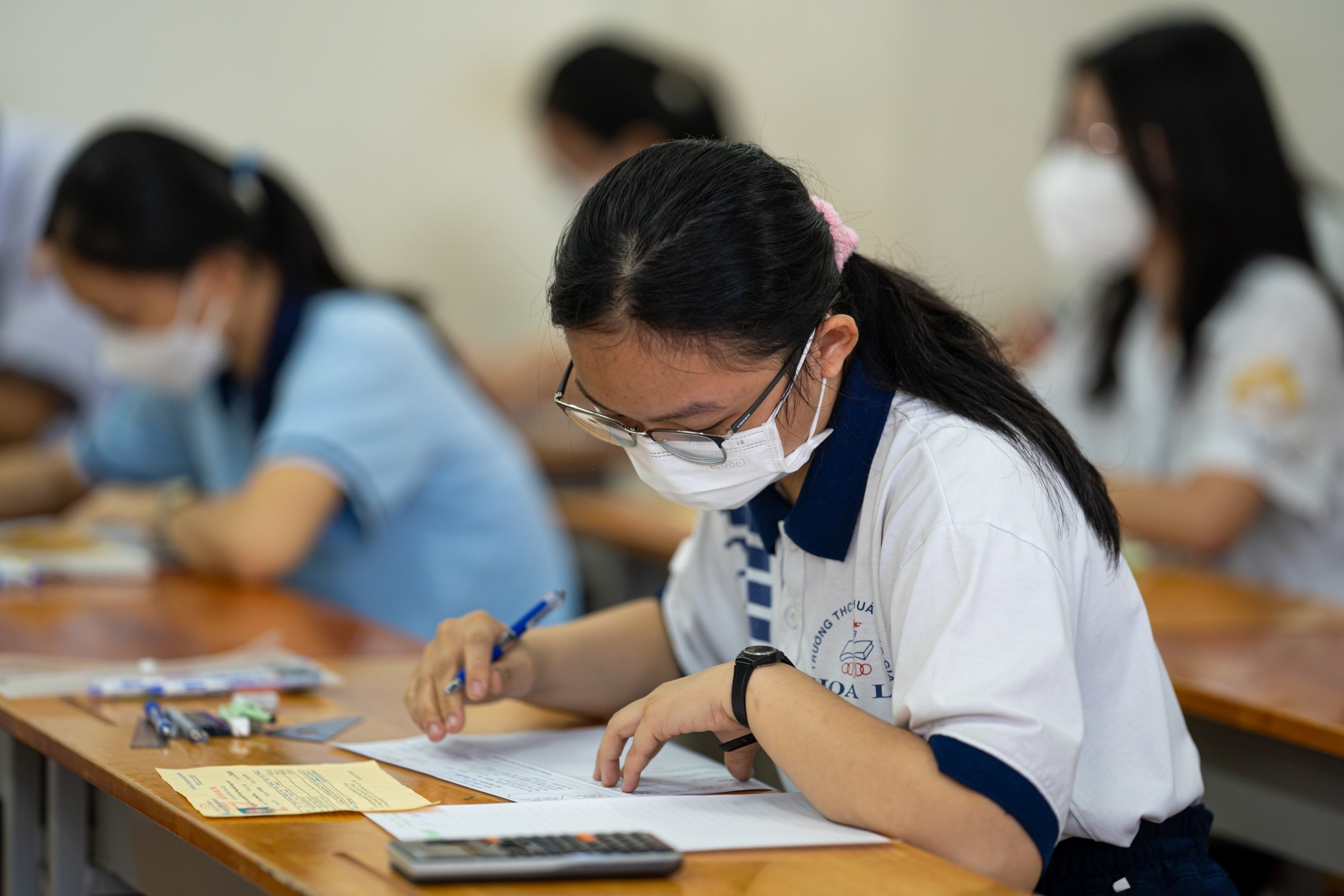 Chua co ma dinh danh, hoc sinh o TP.HCM thi tuyen the nao? hinh anh