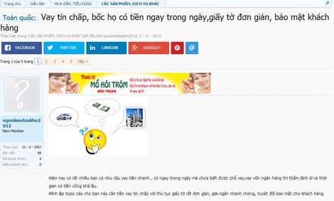 Cai bay ngot ngao tu nhung duong day 'tu van tai chinh' hinh anh