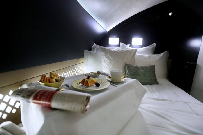 Trai nghiem khoang sieu sang nhu khach san tren may bay hinh anh