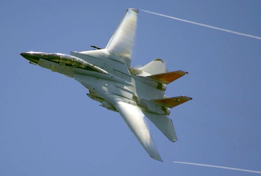 F-14 Tomcat. Ảnh: AP.