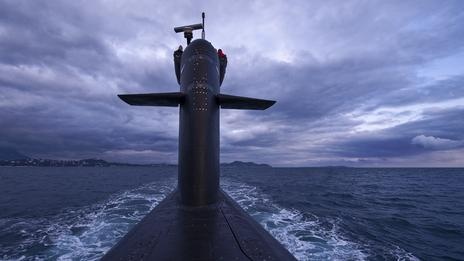 Tàu ngầm hạt nhân từ lâu luôn là một chủ đề được yêu thích trong các bộ phim khoa học viễn tưởng. Ảnh: SPL