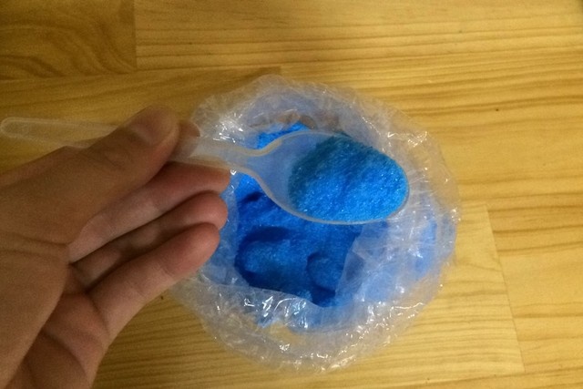 Sulfat dong 'nhuom' xanh nuoc be boi hinh anh