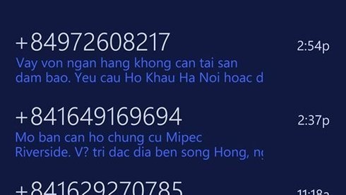 Qua nhieu cau hoi ve han muc tin nhan hinh anh