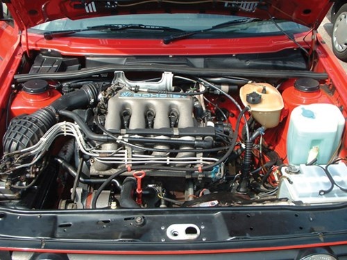 Động cơ diesel VW Golf 2 đạt chuẩn môi trường.