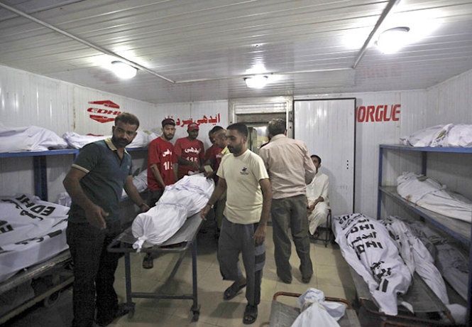 Pakistan nong 45 do C, 122 nguoi soc nhiet chet hinh anh