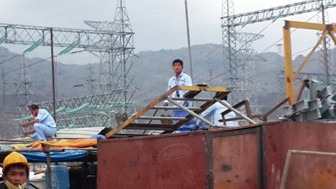 Hang loat chuyen gia Trung Quoc vao lam du an Vinh Tan 1 hinh anh