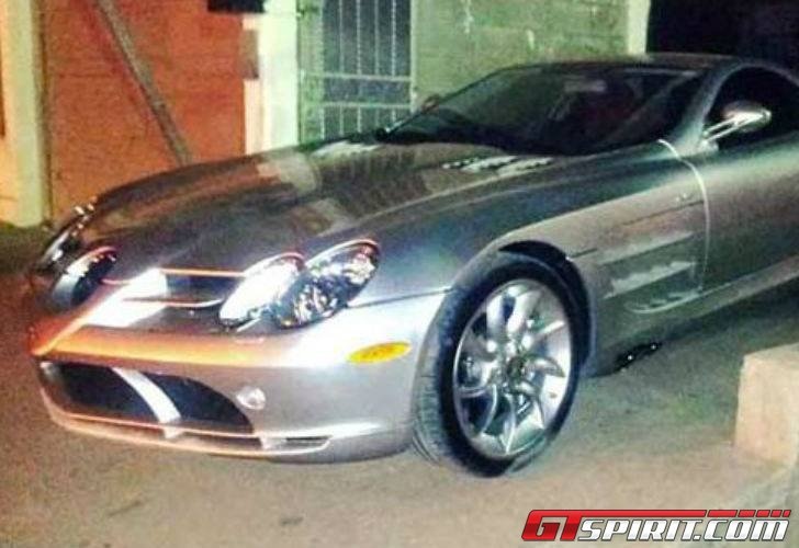 Một trong những chiếc Mercedes AMG bị cảnh sát tịch thu của Guzmán.