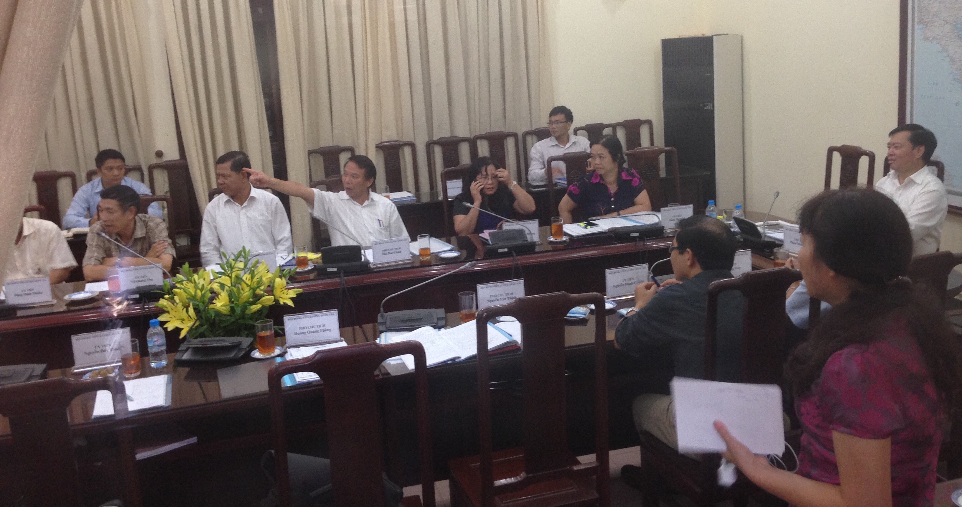 Tranh luận ở phiên họp của Hội đồng Tiền lương Quốc gia ngày 5/8.