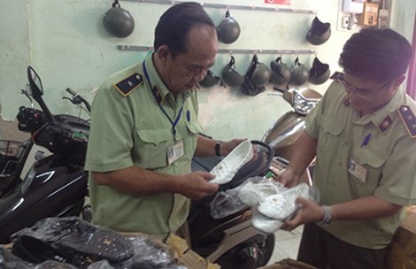 QLTT TP HCM thường xuyên phát hiện hàng lậu Trung Quốc.