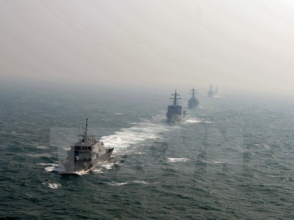 Trieu Tien de nghi hop khan ve tap tran My - Han hinh anh