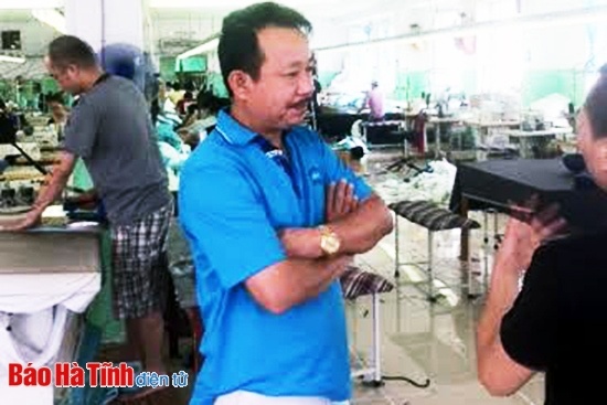 Doanh nhân Hồ Sỹ Huy - Chủ tịch Hội đồng hương Hà Tĩnh ở Moscow.