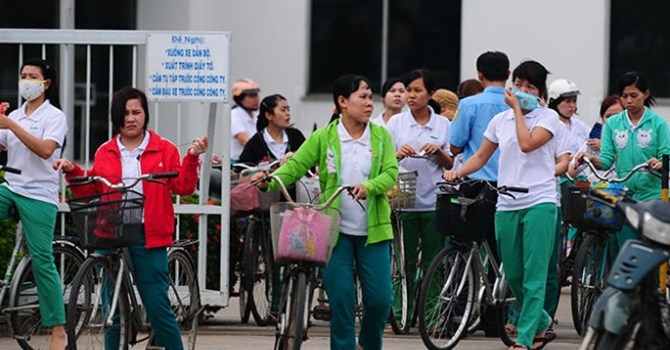 Chua thay DN FDI nao keu ca ve muc tang luong toi thieu hinh anh