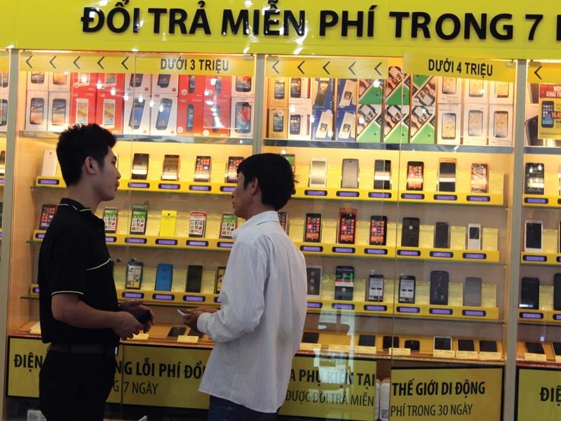 Chuyen gi xay ra khi The gioi Di dong ban thuc pham? hinh anh