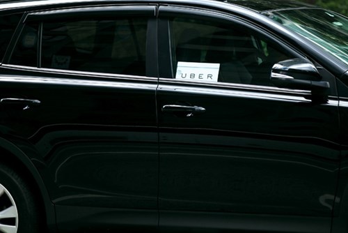 Những chiếc xe Uber đang ngày càng bành trướng tại New York.