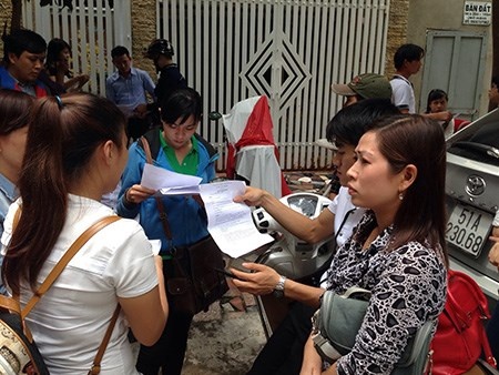 Khong duoc thu tien moi gioi di Nhat hinh anh