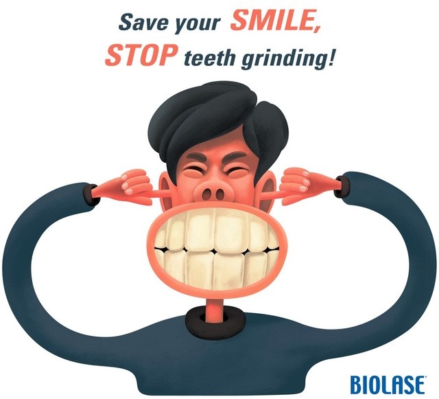 Nghiến răng khi ngủ là thói quen xấu nên bỏ.