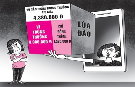 Canh giac chieu lua trung thuong mua sam hinh anh