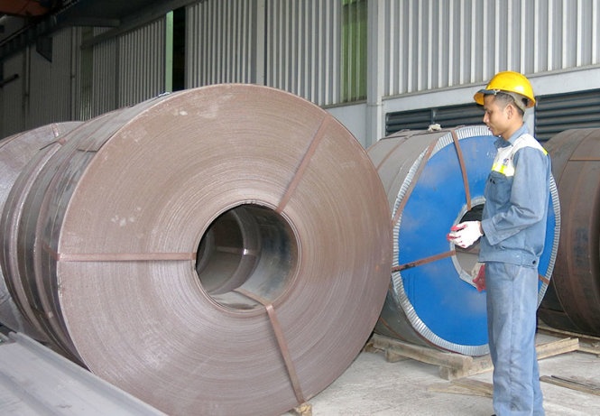 Thep Viet bi thep Trung Quoc gia re tan cong hinh anh