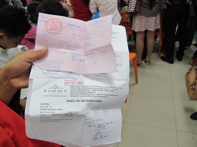 Gui tien da cap de trang tay hinh anh