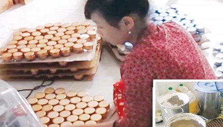 My pham dom: Cong nghe chau, xo dan tem hang hieu hinh anh