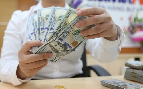 Lai USD trong nuoc 0%, sao ngan hang van phai vay nuoc ngoai hinh anh