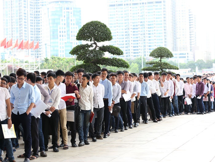 Lo muc luong Samsung Viet Nam tra cho sinh vien tot nghiep hinh anh