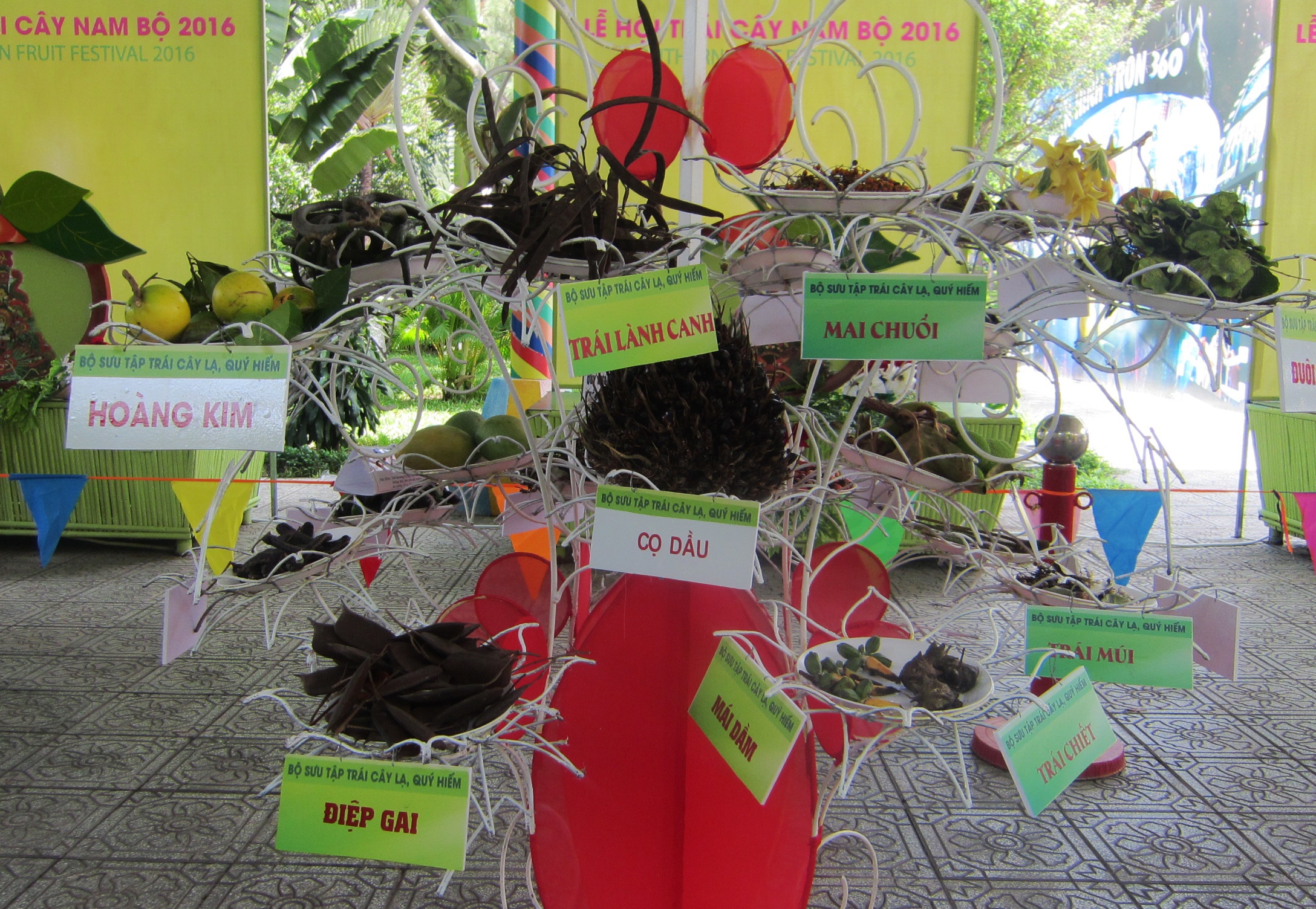 Nhieu loai trai cay doc la trong le hoi trai cay anh 5