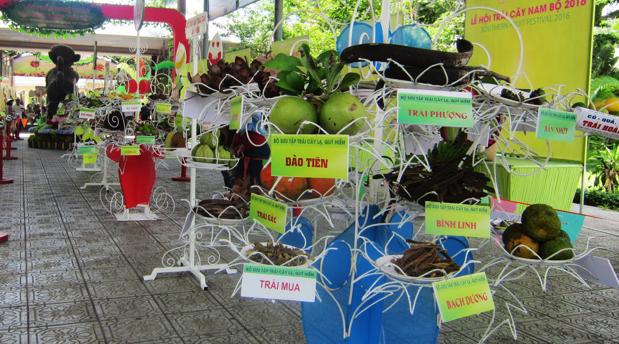 Nhieu loai trai cay doc la trong le hoi trai cay anh 1