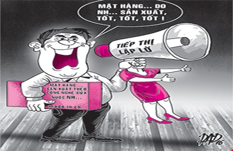 Tram kieu lap lo tiep thi hinh anh