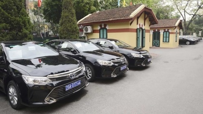 Thanh ly 264 xe cong gan 80 ty, gia tri con 390 trieu dong hinh anh